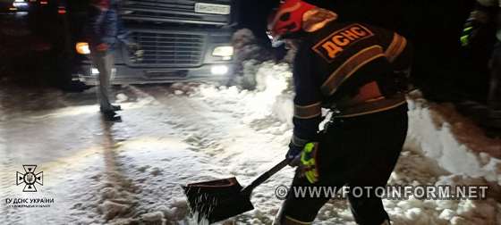 За добу, що минула, рятувальники Кіровоградського гарнізону 6 разів надавали допомогу водіям транспортних засобів на дорогах області.
